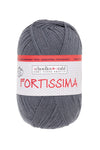 Fortissima 4 - fach Uni - Sockenwolle 100g | Farbe 2028 - MAUS - Handarbeiten - 1