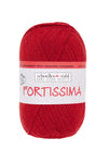 Fortissima 4 - fach Uni - Sockenwolle 100g | Farbe 2098 - ROT - Handarbeiten - 1