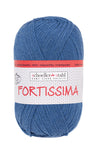 Fortissima 4 - fach Uni - Sockenwolle 100g | Farbe 2100 - TAUBE - Handarbeiten - 1