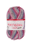 Fortissima 6 - fach bunte Sockenwolle 150g | Farbe 202 - ERIKA - Handarbeiten - 1