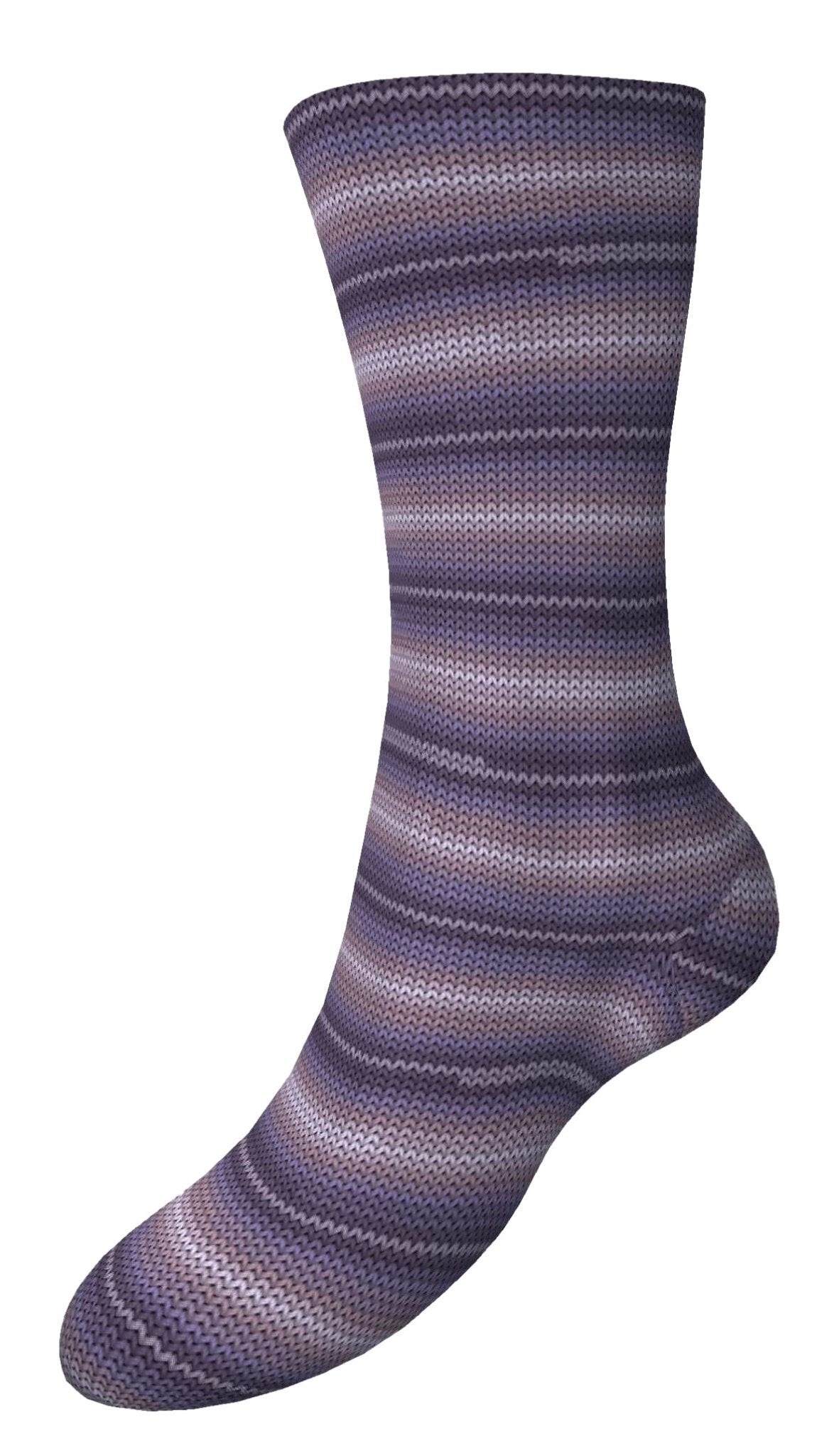 Fortissima 6 - fach bunte Sockenwolle 150g | Farbe 472 - AMETHYST - Handarbeiten - 2