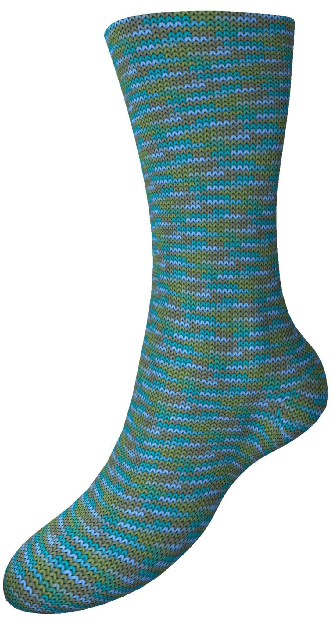 Fortissima 8 - fach bunte Sockenwolle 150g | Farbe 801 - WALD - Handarbeiten - 2