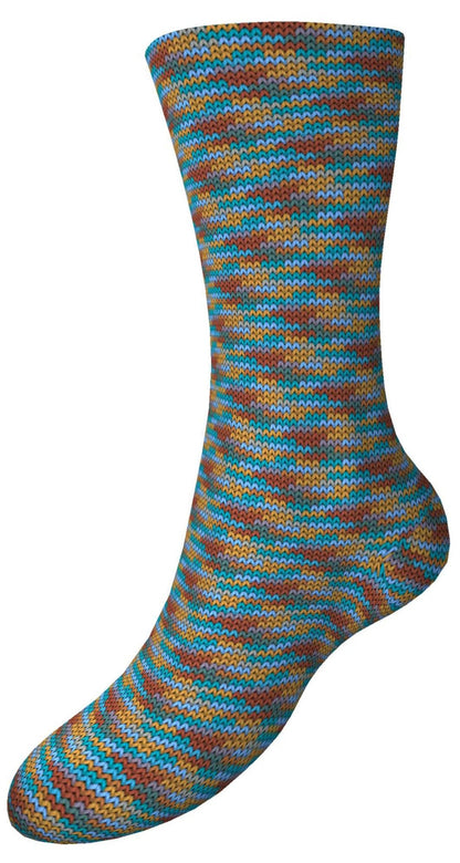 Fortissima 8 - fach bunte Sockenwolle 150g | Farbe 802 - SCHLEHE - Handarbeiten - 2