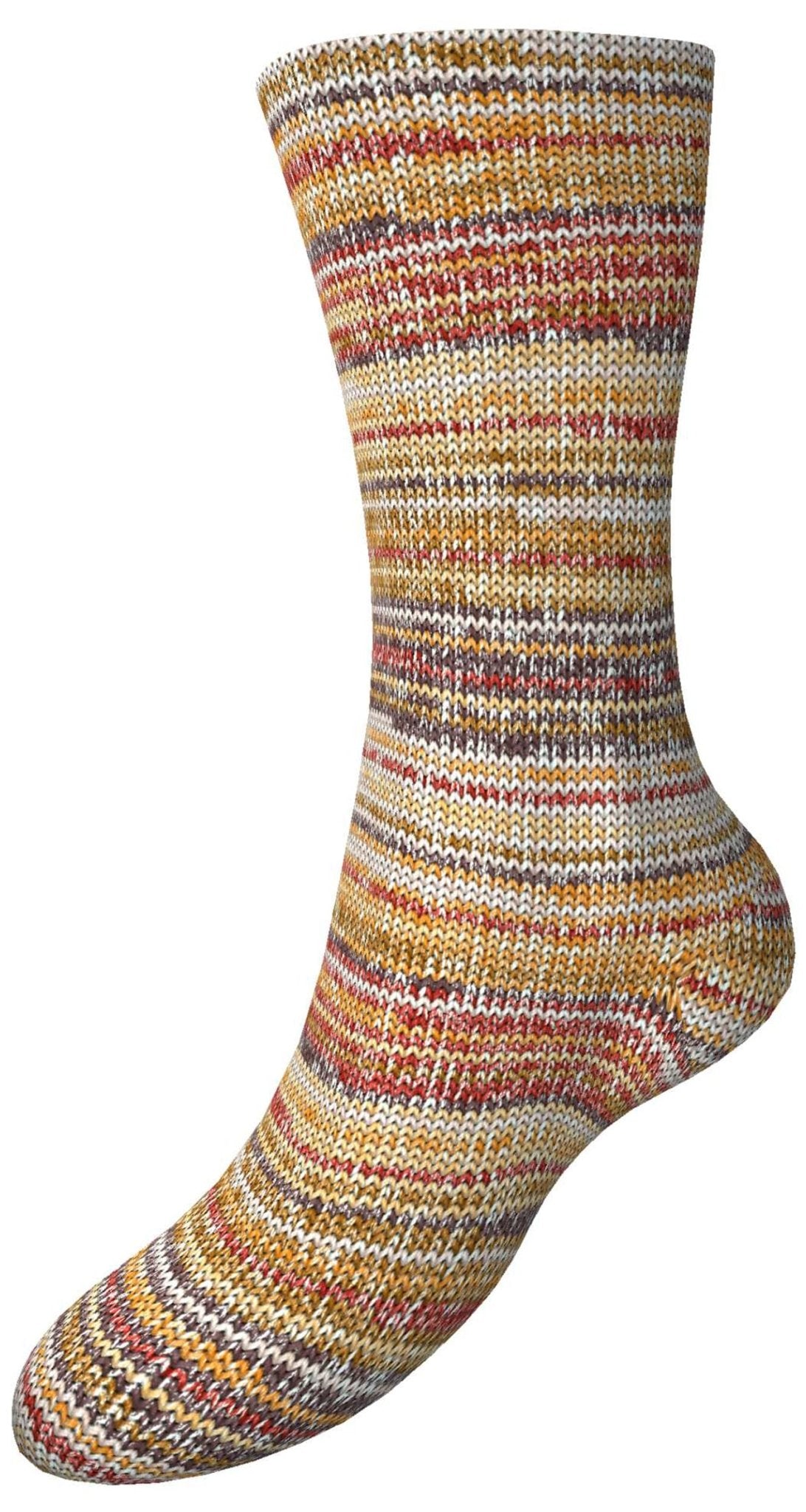 Fortissima 8 - fach bunte Sockenwolle 150g | Farbe 808 - HASELNUSS - Handarbeiten - 2