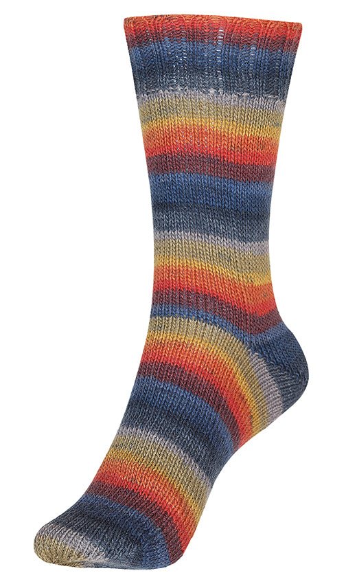 Fortissima bunte 4 - fach Sockenwolle | Farbe 2433 - YOKOHAMA - Handarbeiten - 2