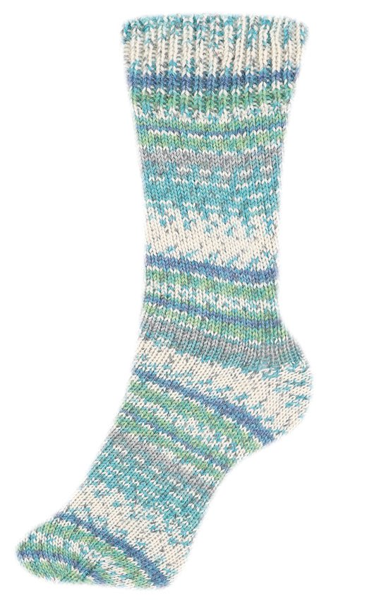 Fortissima bunte 4 - fach Sockenwolle | Farbe 2489 - ATOLL - Handarbeiten - 2