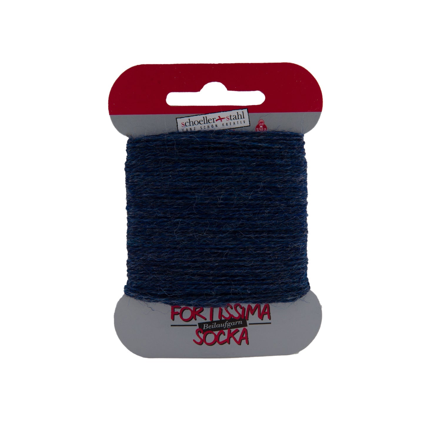 Fortissima Socken - Beilaufgarn 40m/5g | Farbe 1039 - MARINE - MELIERT - Handarbeiten - 1