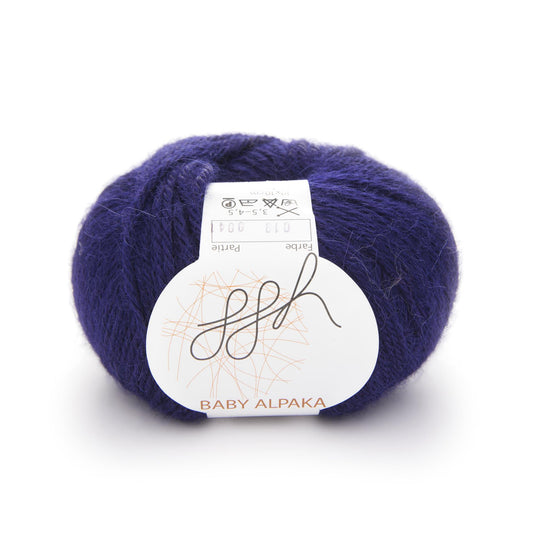 ggh Baby Alpaka Farbe | 100% Baby Alpaka Wolle | 100m/50g | 018 - Marine