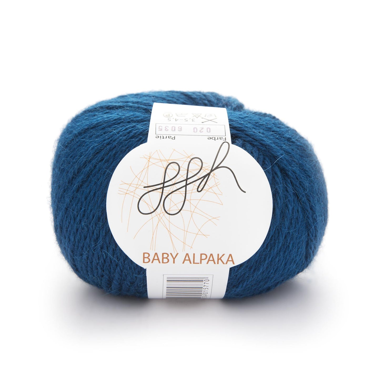 ggh couleur bébé alpaga | 100% laine de bébé alpaga | 100 m/50 g | 020 - Pétrole foncé