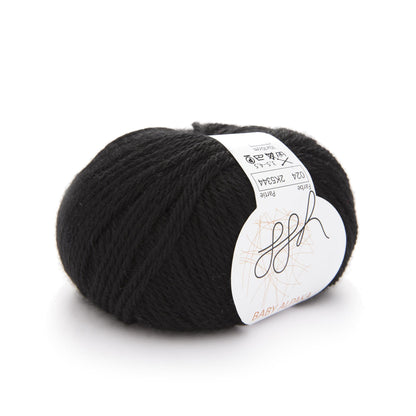 ggh couleur bébé alpaga | 100% laine de bébé alpaga | 100 m/50 g | 024 - Noir