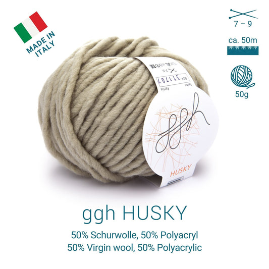 ggh Husky Box | 300g Set (6x50g) – 024 – Ingwer - Handarbeiten - 2