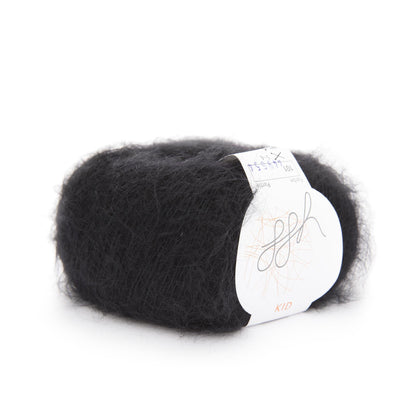 ggh gamin | Laine mohair | 250 m/25 g | 101 - Noir 