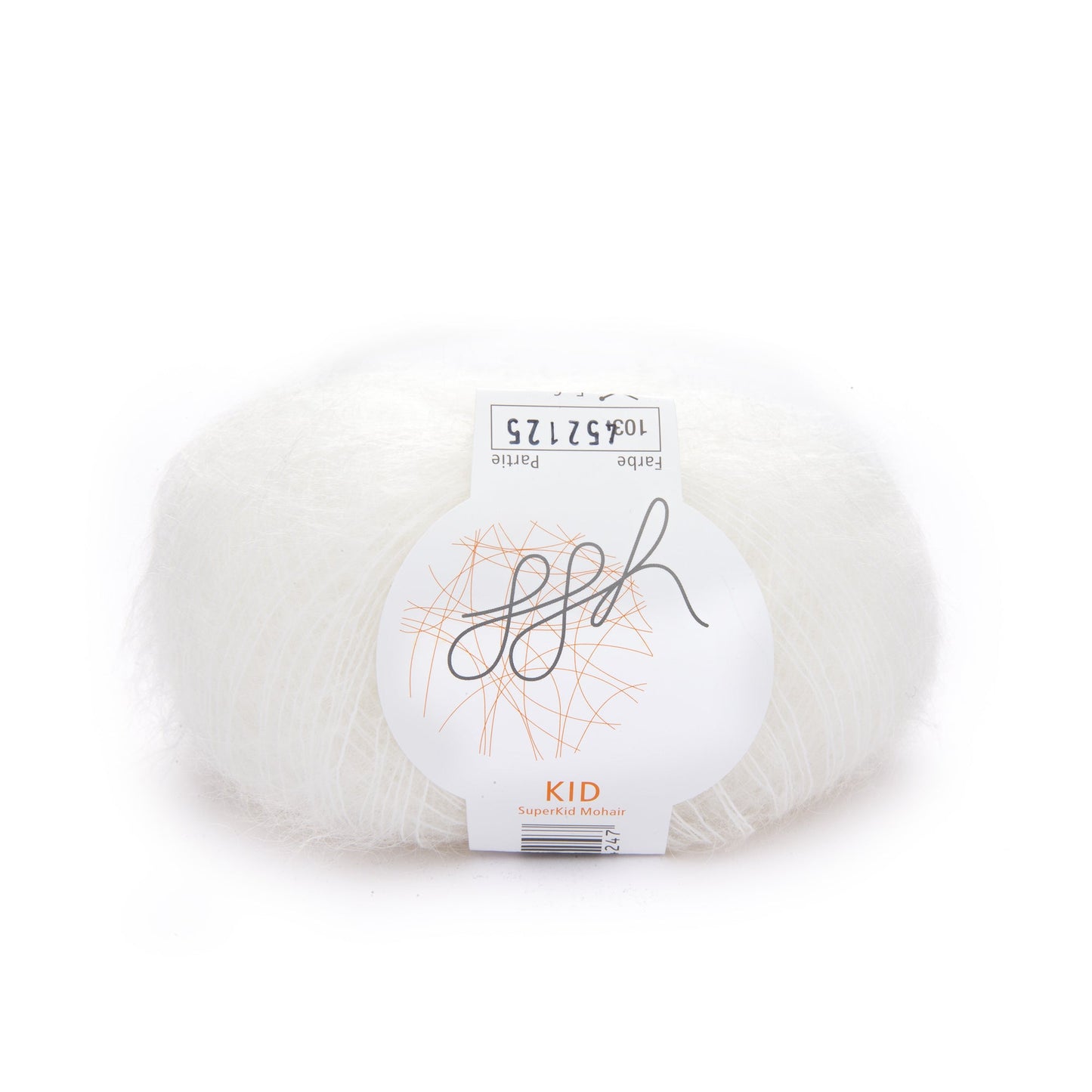 ggh Kid | Mohairwolle | 250m/25g | 103 - Weiß - mohairwolle - Handarbeiten - 1