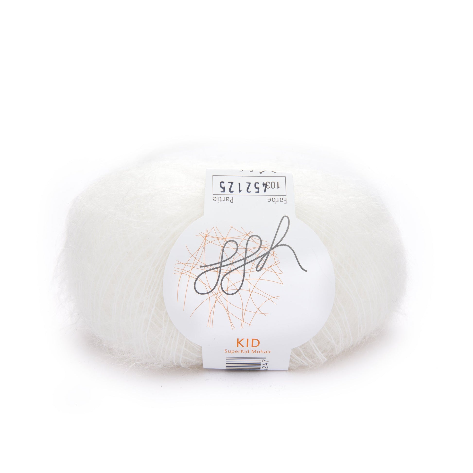 ggh Kid | Mohairwolle | 250m/25g | 103 - Weiß - mohairwolle - Handarbeiten - 1