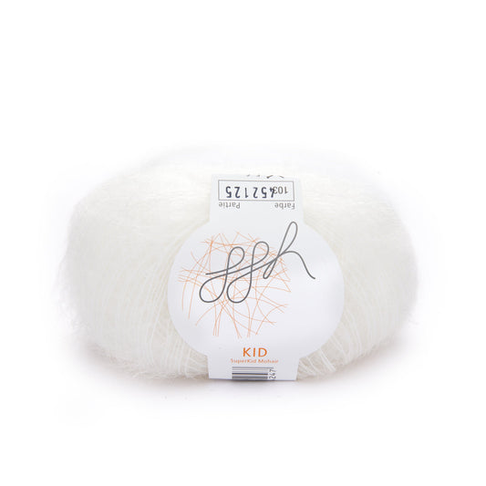 ggh Kid | Mohairwolle | 250m/25g | 103 - Weiß - mohairwolle - Handarbeiten - 1