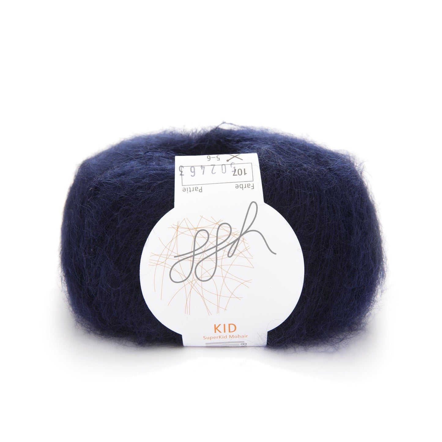 ggh Kid | Mohairwolle | 250m/25g | 107 - Tiefes Kobalt - mohairwolle - Handarbeiten - 1