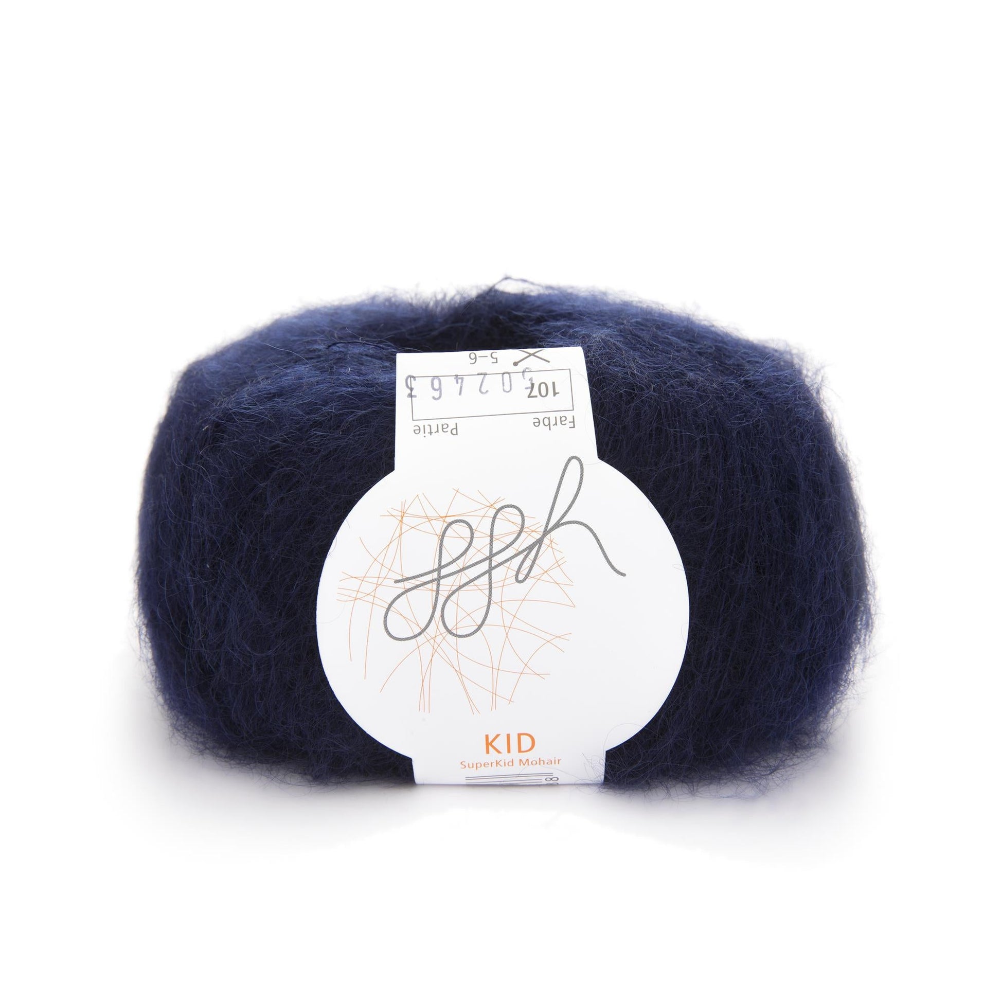 ggh Kid | Mohairwolle | 250m/25g | 107 - Tiefes Kobalt - mohairwolle - Handarbeiten - 1