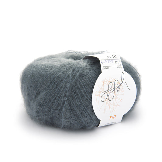 ggh Kid | Mohairwolle | 250m/25g | 110 - Flanellgrau - Handarbeiten - 5