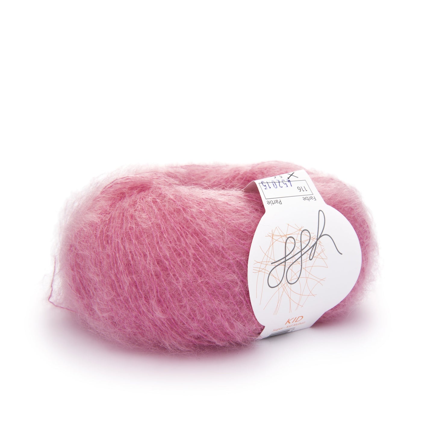 ggh Kid | Mohairwolle | 250m/25g | 116 - Korallrosé - Handarbeiten - 2