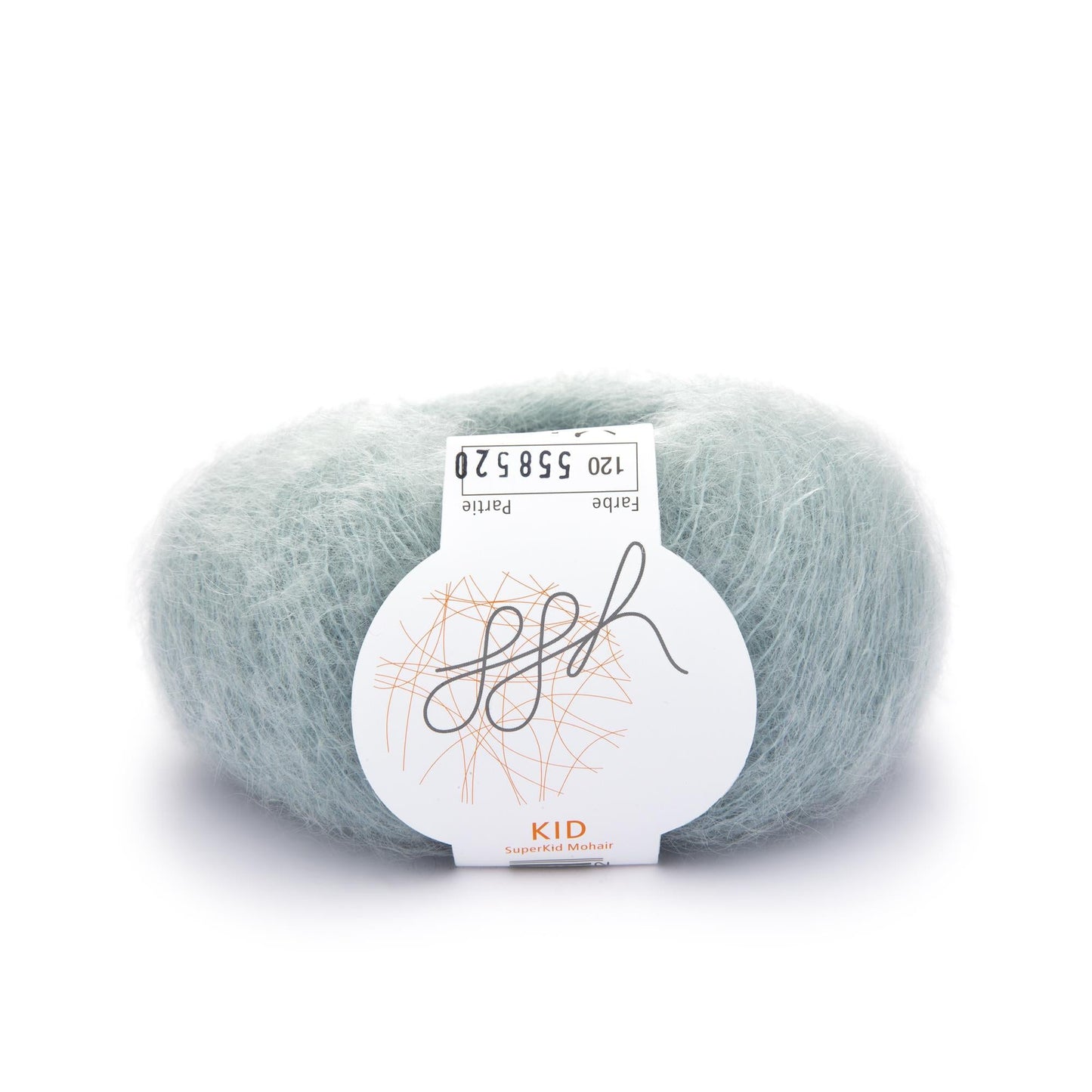 ggh Kid | Mohairwolle | 250m/25g | 120 - Schimmerndes Glas - mohairwolle - Handarbeiten - 1