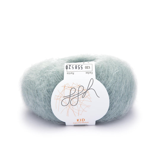 ggh Kid | Mohairwolle | 250m/25g | 120 - Schimmerndes Glas - mohairwolle - Handarbeiten - 1