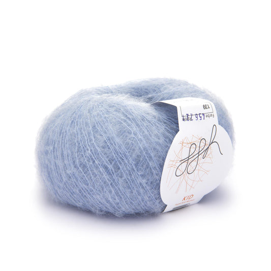 ggh Kid | Mohairwolle | 250m/25g | 139 - Eisblau - bestseller mohair - Handarbeiten - 2