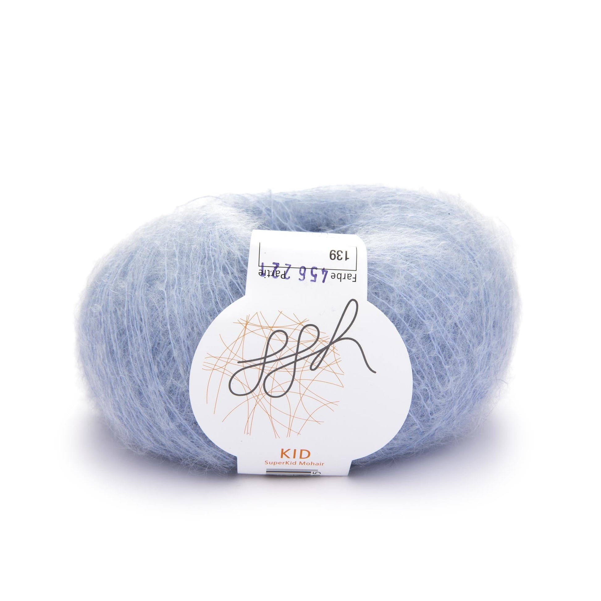 ggh Kid | Mohairwolle | 250m/25g | 139 - Eisblau - bestseller mohair - Handarbeiten - 1