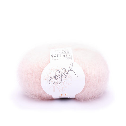 ggh Kid | Mohairwolle | 250m/25g | 144 - Puderrosé - mohairwolle - Handarbeiten - 1