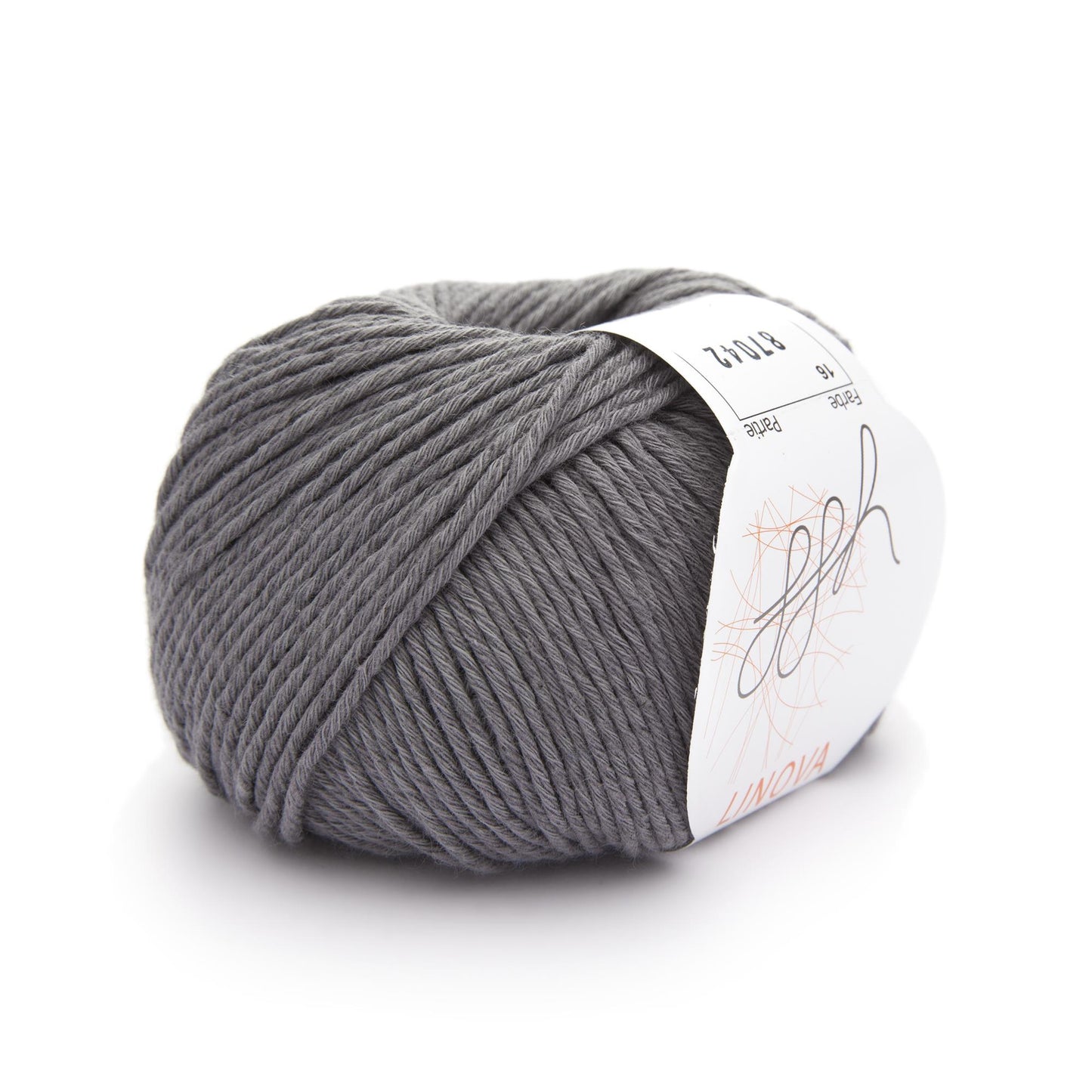 ggh Linova | 100% coton | 100 m/50 g | 016 - Gris ardoise