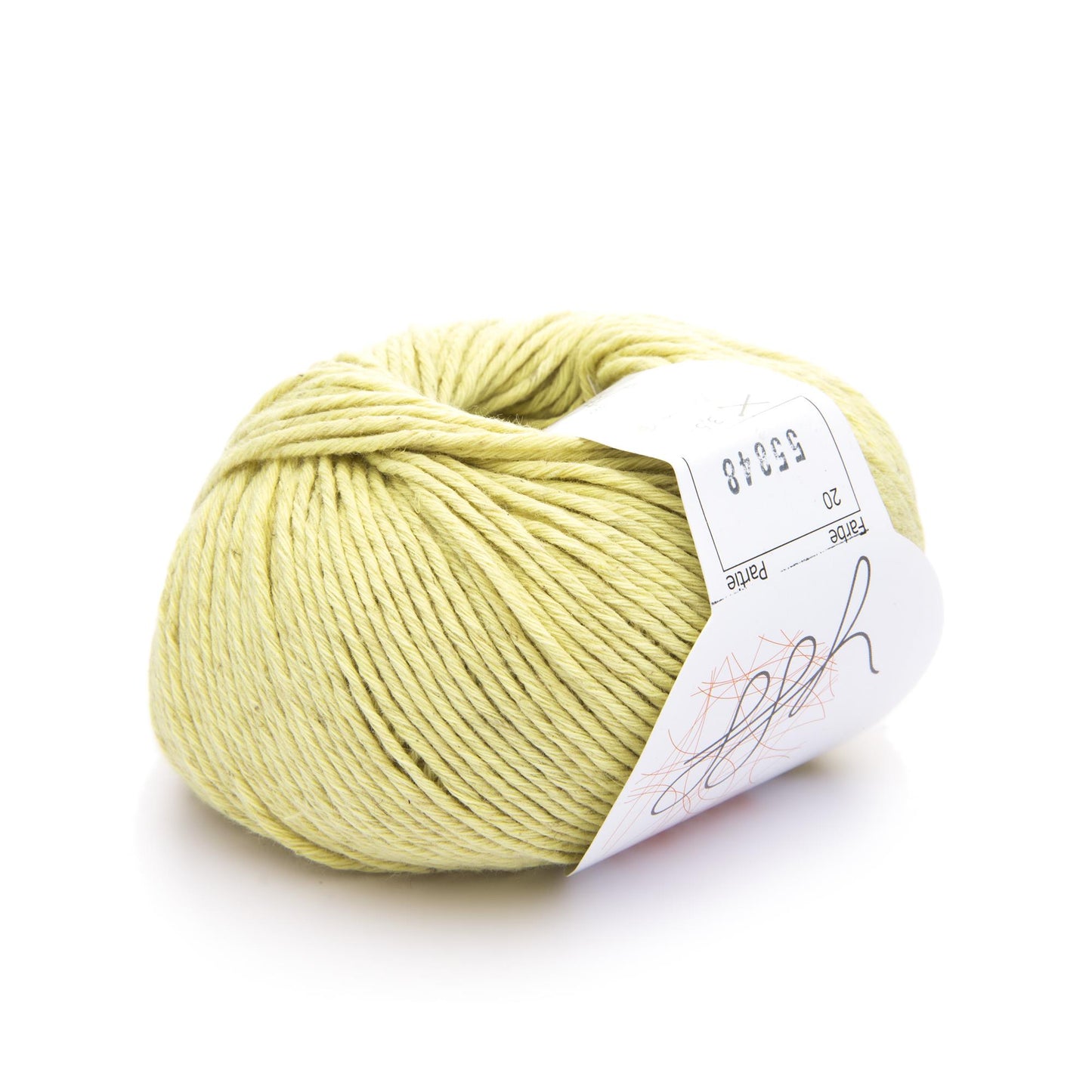 ggh Linova | 100% coton | 100 m/50 g | 020 - Jaune crème