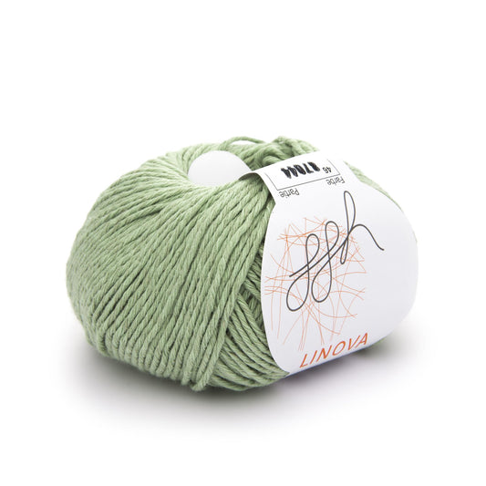 ggh Linova | Baumwolle-Leinen | 100m/50g | 046 - Lindgrün