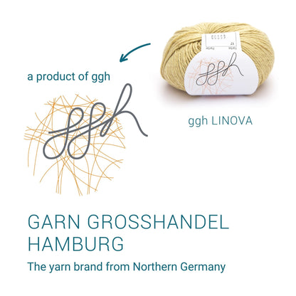 ggh Linova | 100% Baumwolle | 100m/50g | 017 - Honig - Handarbeiten - 5