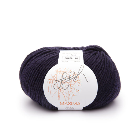 ggh Maxima | Merino wool | 110m/50g | 070 - Dark purple