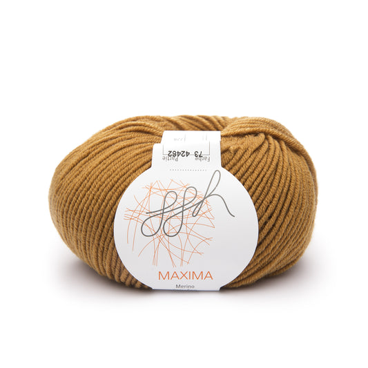 ggh Maxima | Merino wool | 110m/50g | 073 - Curry
