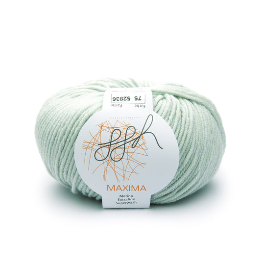 ggh Maxima | Merino wool | 110m/50g | 075 - Light mint green
