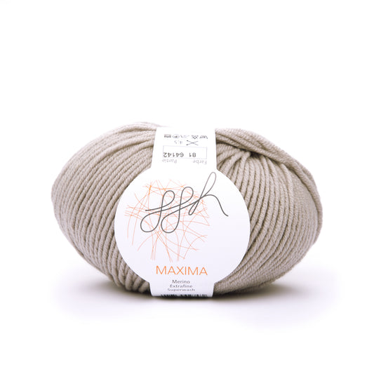 ggh Maxima | Merino wool | 110m/50g | 081 - grey beige