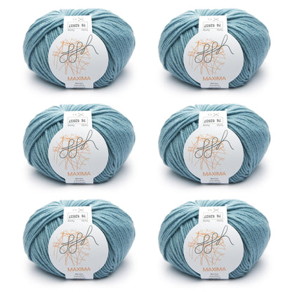 ggh Maxima Box | 300g Set (6x50g) – 076 – Arktisblau - Handarbeiten - 1