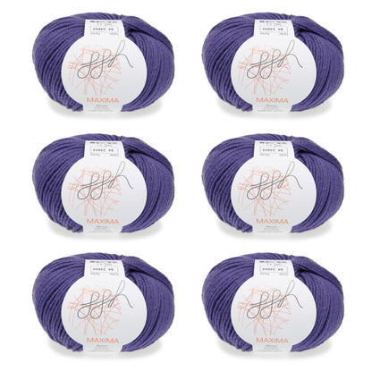ggh Maxima Box | 300g Set (6x50g) – 084 – Lila - Handarbeiten - 1