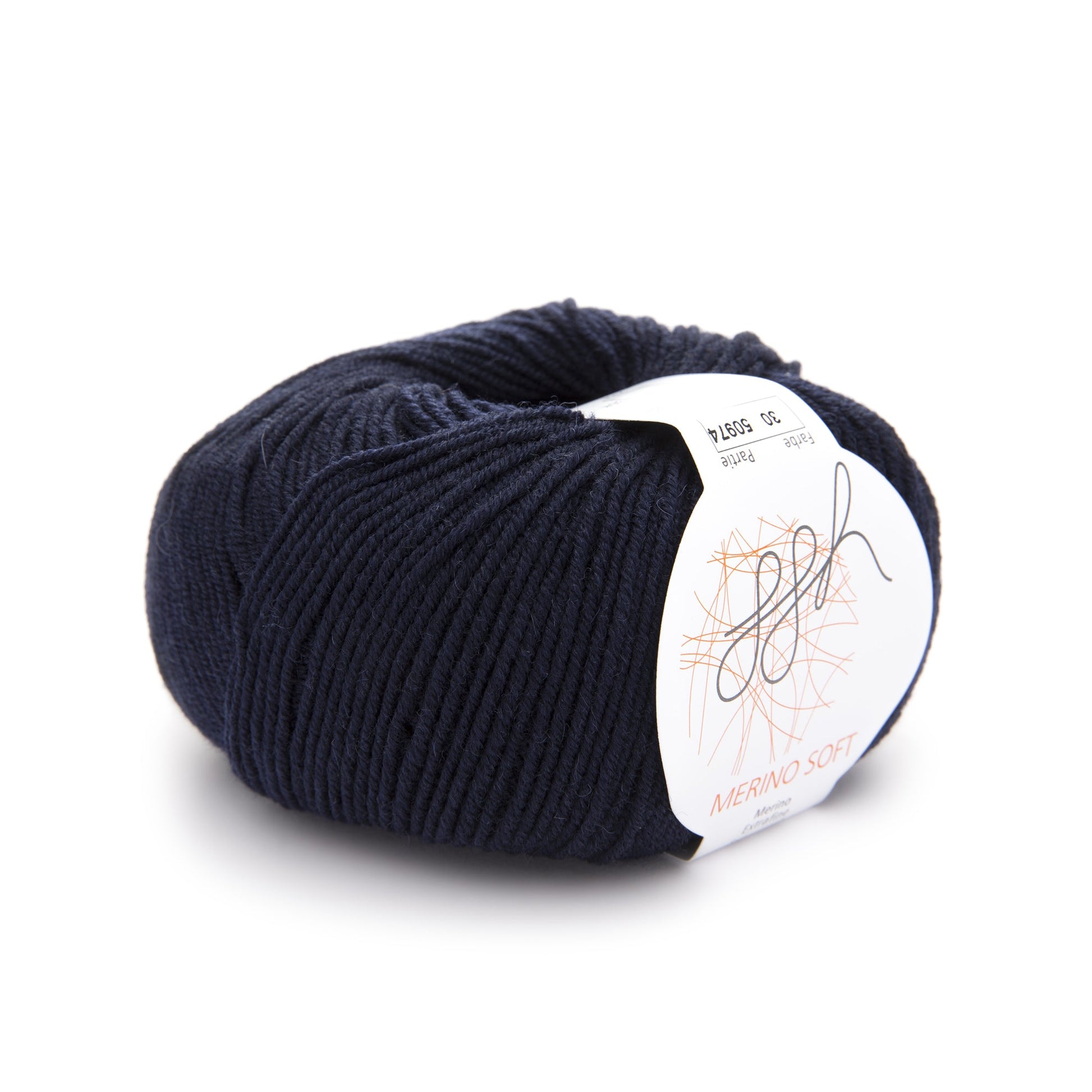 ggh Merino Soft | Merinowolle | 170m/50g | 030 - Marine - Handarbeiten - 5