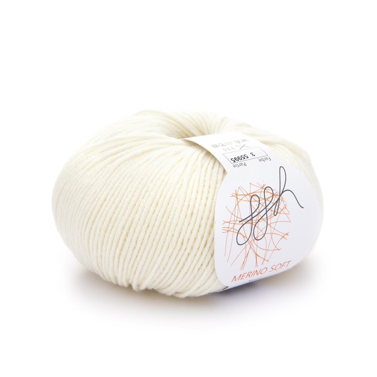 ggh Merino Soft | Merinowolle | 170m/50g | 003 - Wollweiß