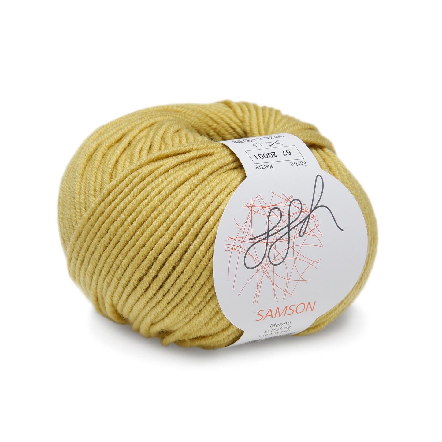 ggh Samson | Merino wool | 85m/50g | 067 - mustard 