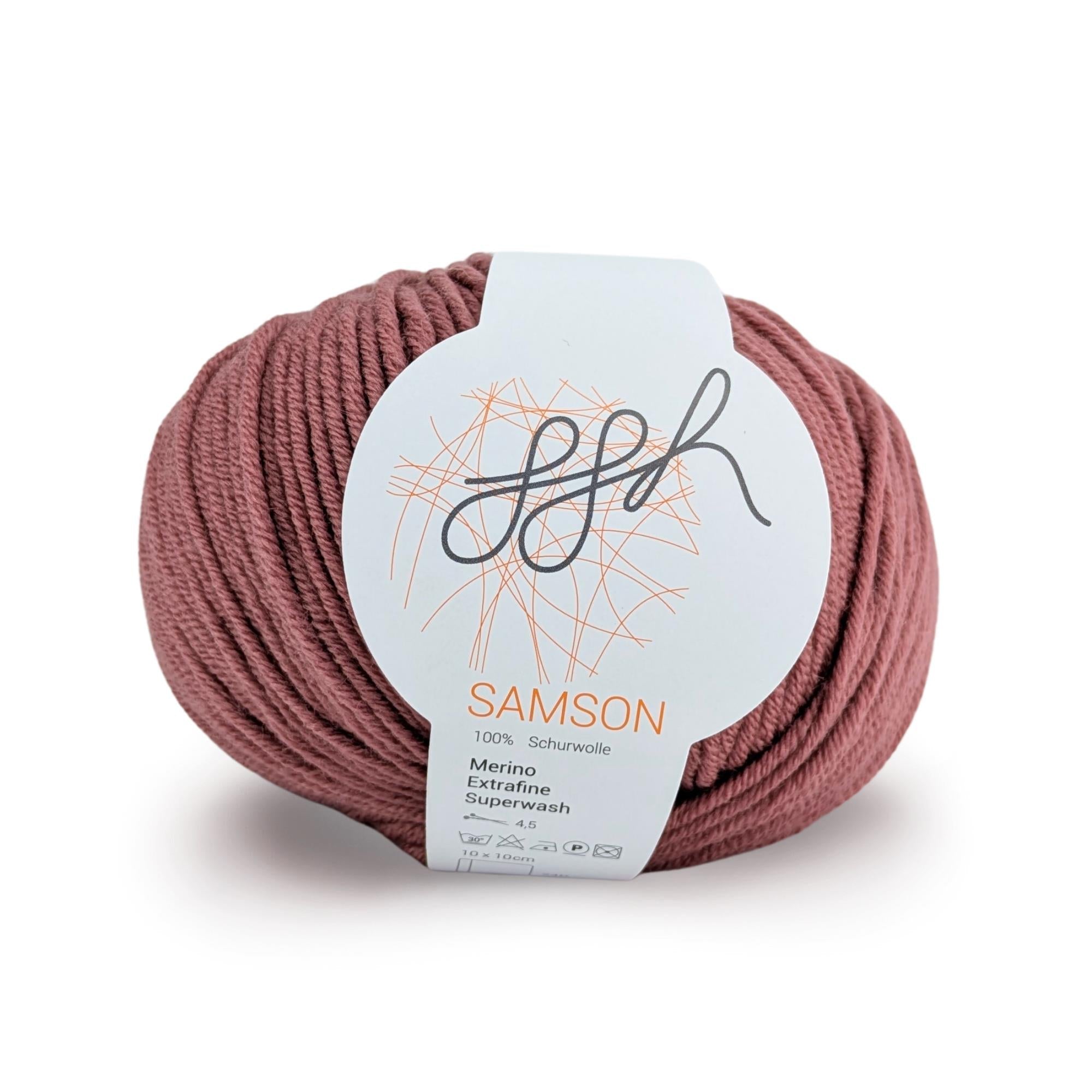 ggh Samson | Thick Merino Wool | 101 - Rosewood – Handarbeiten