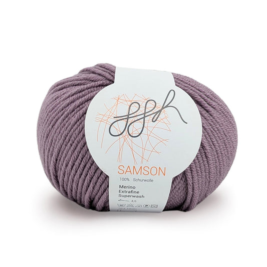 ggh Samson | 102 - Staubiges Lila - Handarbeiten - 1
