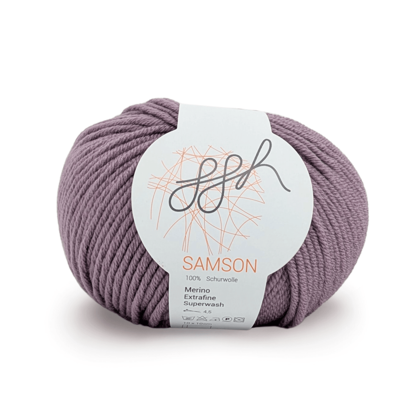 ggh Samson | 102 - Staubiges Lila - Handarbeiten - 1