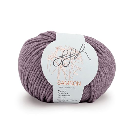 ggh Samson | 102 - Staubiges Lila - Handarbeiten - 1