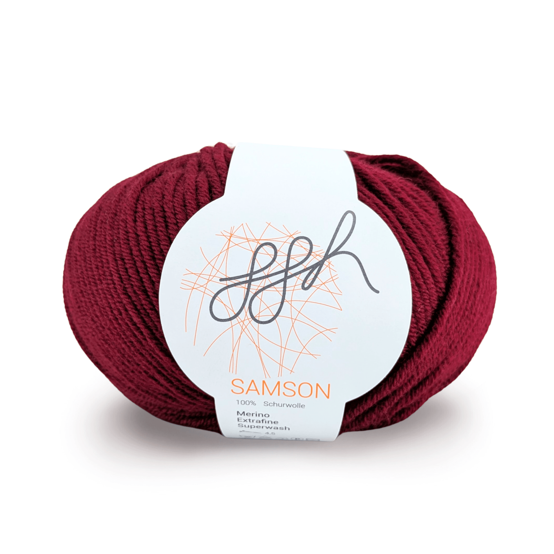 ggh Samson | 104 - Granatrot - Handarbeiten - 1