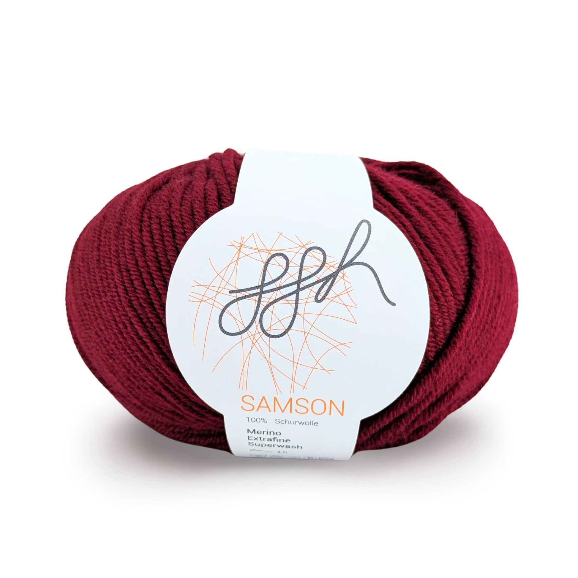 ggh Samson | 104 - Granatrot - Handarbeiten - 1