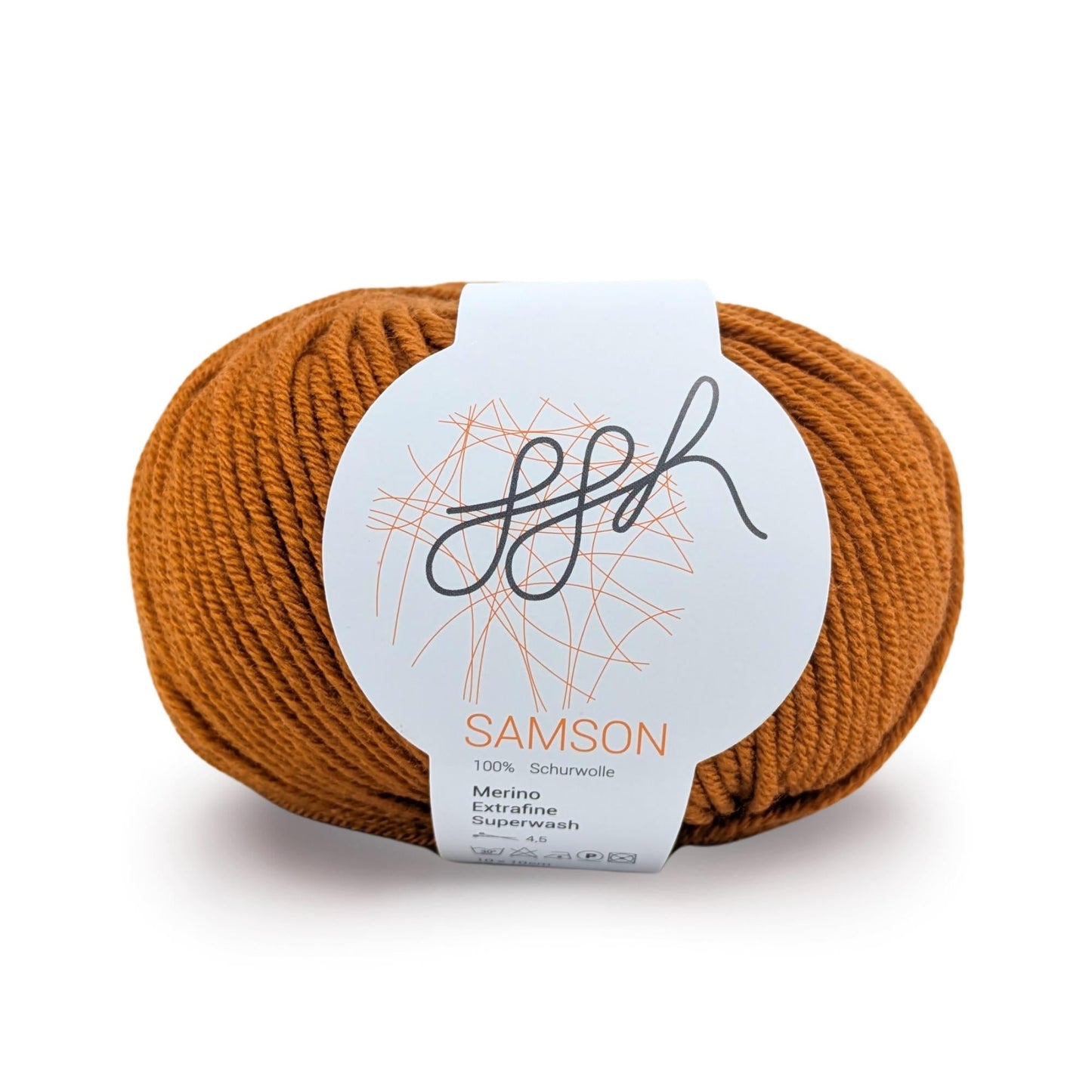 ggh Samson | 105 - Rostorange - Handarbeiten - 1