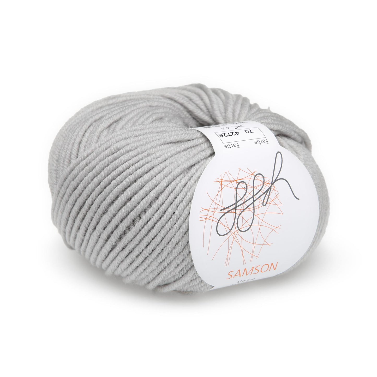 ggh Samson | Merino wool | 85m/50g | 070 - Light grey 