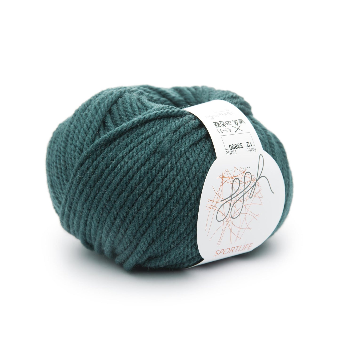 ggh Sportvie | Laine vierge | 80m/50g | 012 - Sarcelle profond